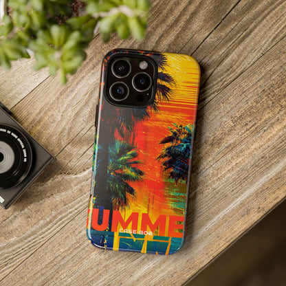 Tropical Sunburst iPhone 16 Pro Max Case - Tough