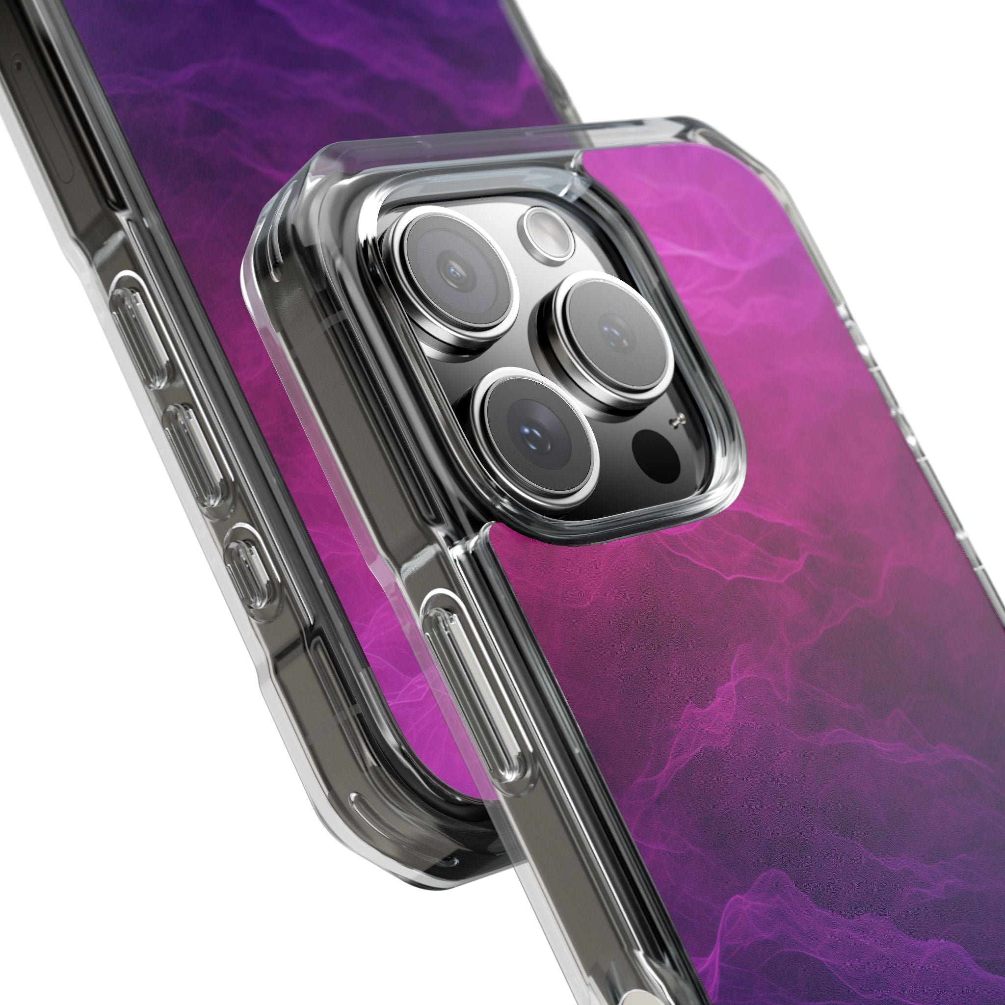 Violet Dream Currents iPhone 16 - Impact Clear+