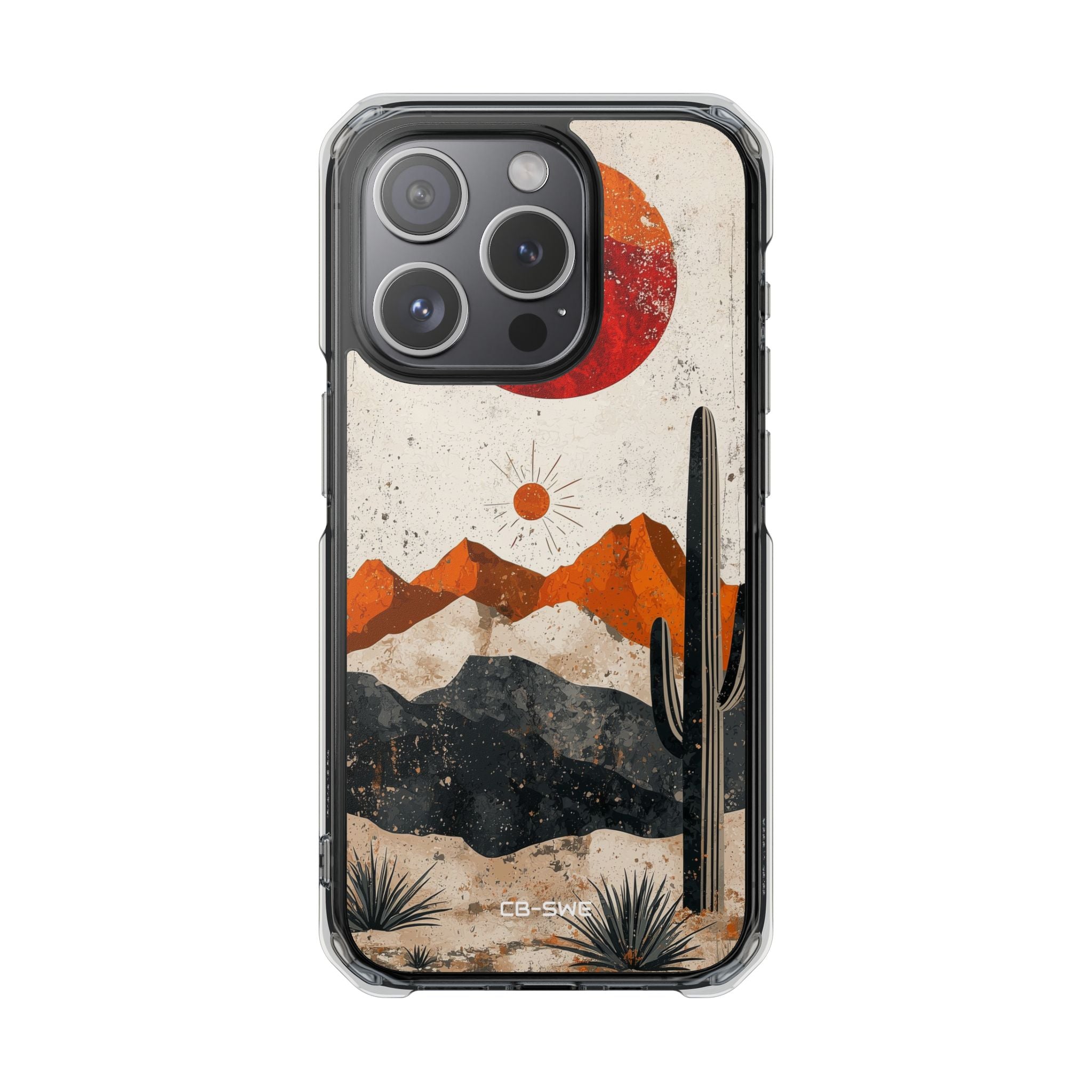 Desert Sun Rises iPhone Case - Impact