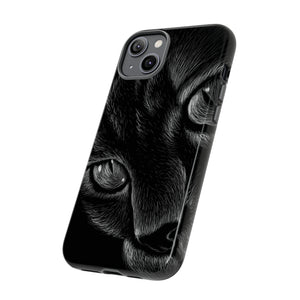 Pencil Drawing Cat - Protective Phone Case