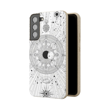 Celestial Mandala Mystique | Biodegradable Phone Case