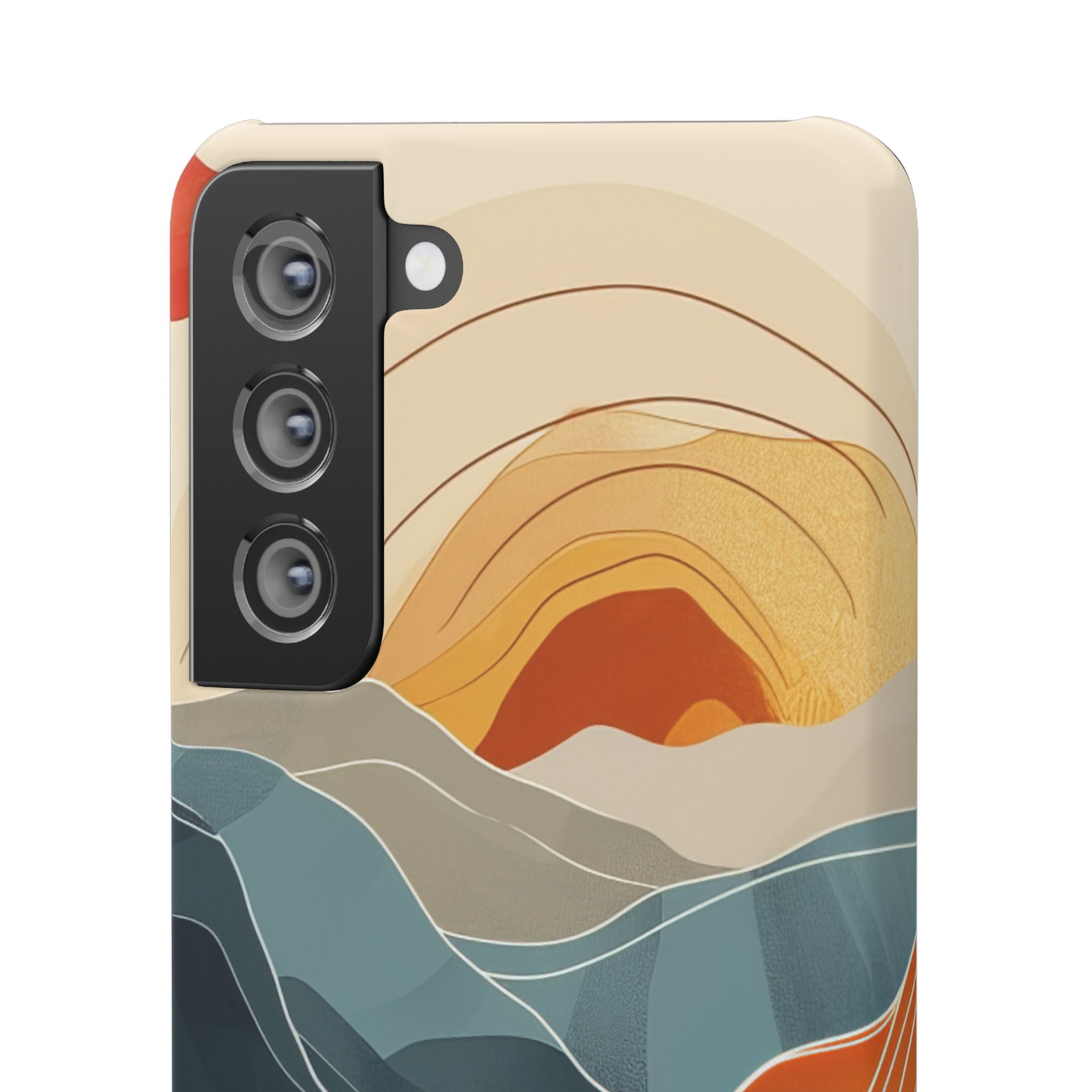 Harmonic Flow of Lines and Color Samsung S21 - Slim Phone Case