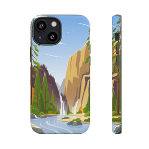 Waterfall at National Park - Protective Phone Case