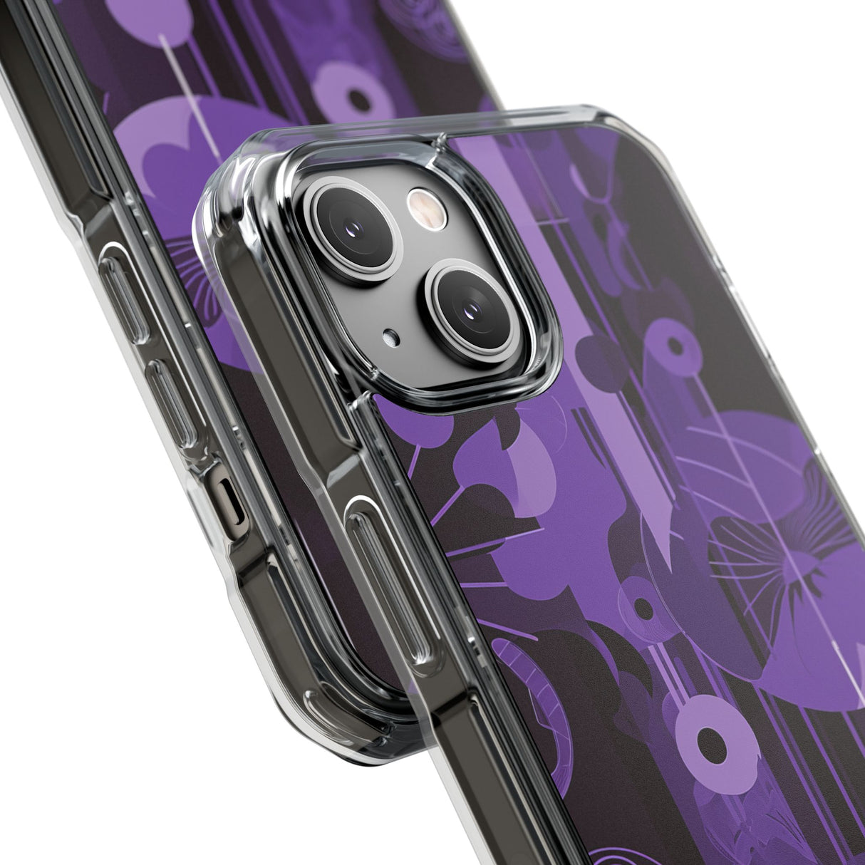 Pantone Ultra Violet | Phone Case for iPhone (Clear Impact Case - Magnetic)