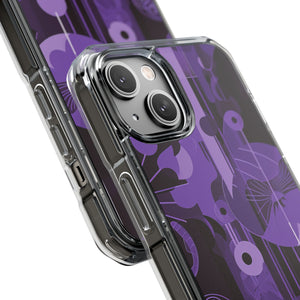 Pantone Ultra Violet | Handyhülle für iPhone (Clear Impact Case – magnetisch) 