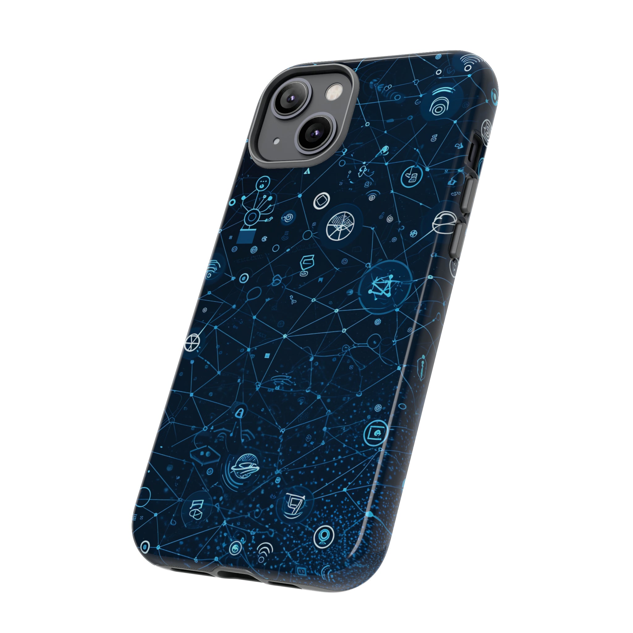 Link Spectrum: Connectivity Gradient - Protective Phone Case