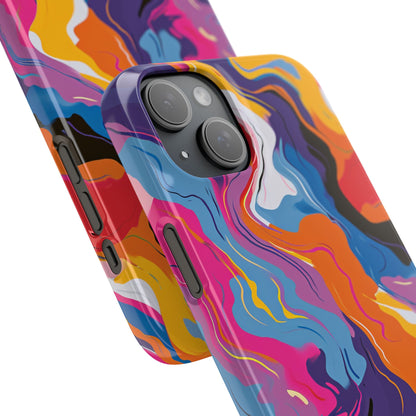 Vortex Colorwave iPhone 15 - Slim Phone Case