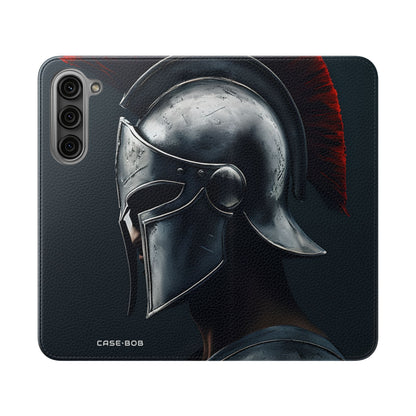 Silver Spartan - Samsung S23+ Case - Wallet