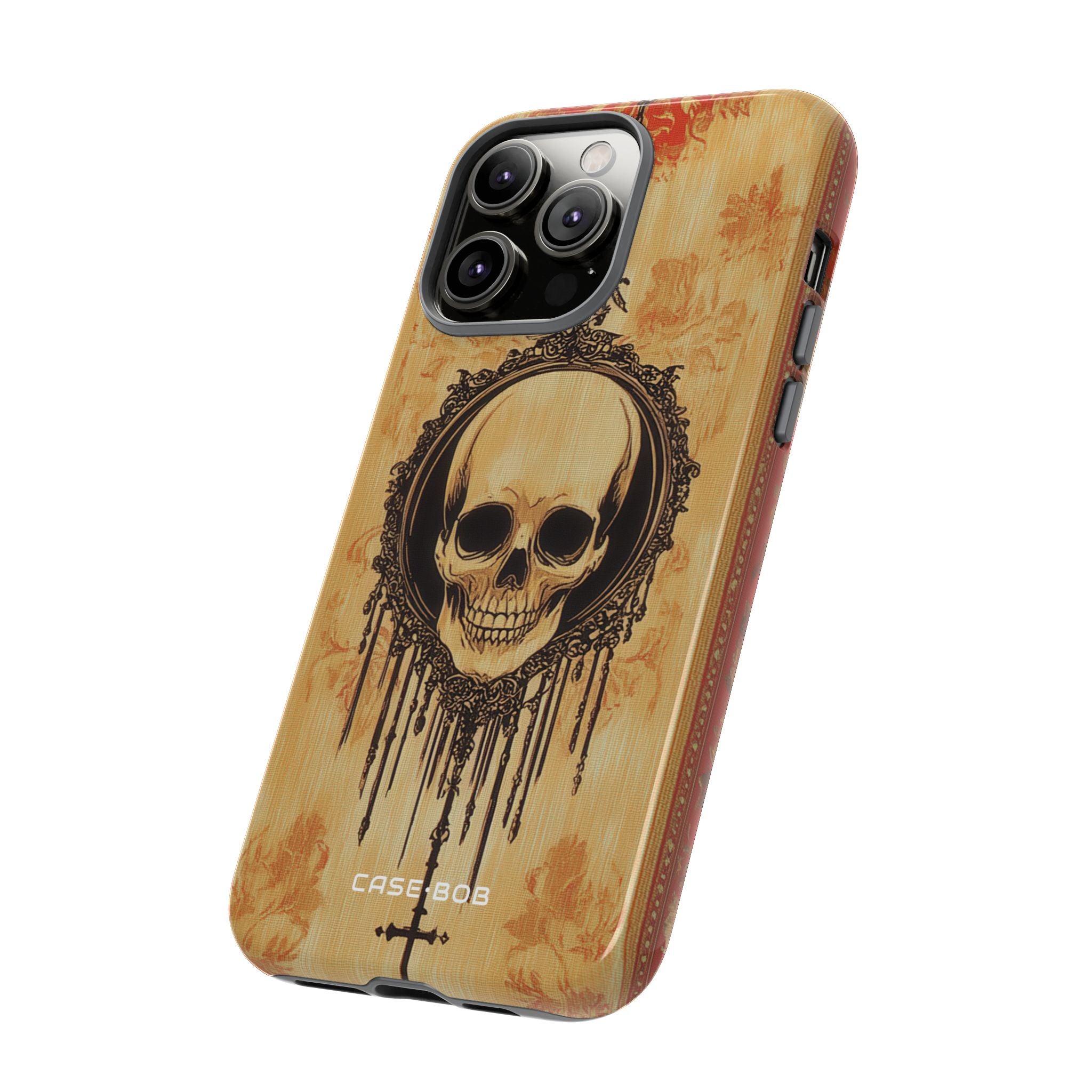 Skull Pendant iPhone 14 Pro Max Case - Tough
