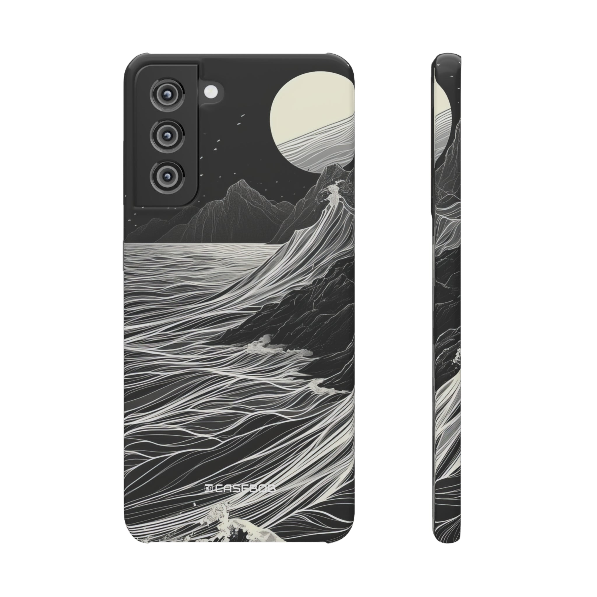 Moonlit Serenity | Slim Phone Case for Samsung