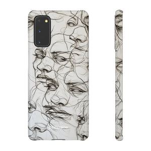 Ethereal Faces | Slim Phone Case for Samsung