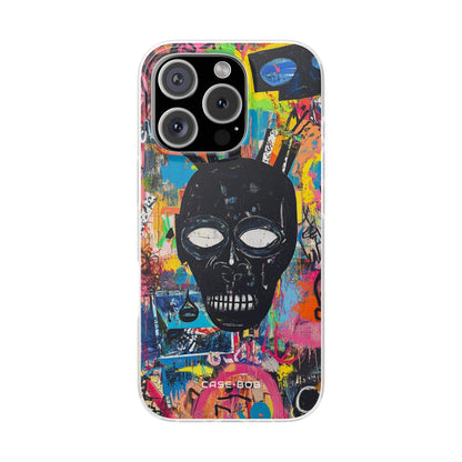 Skull Vortex iPhone 16 Pro Case - Soft