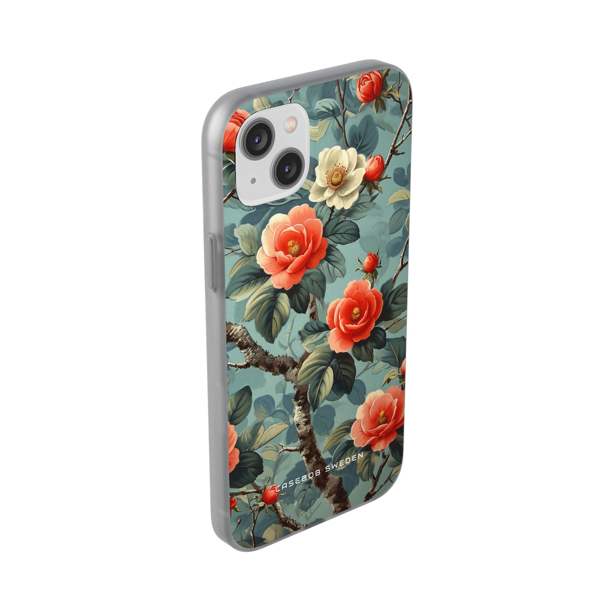 Vintage Floral Romance iPhone 14 - Flexi Phone Case