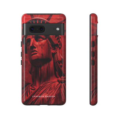 Zen Red Liberty Vision Google Pixel 7 - Tough Phone Case