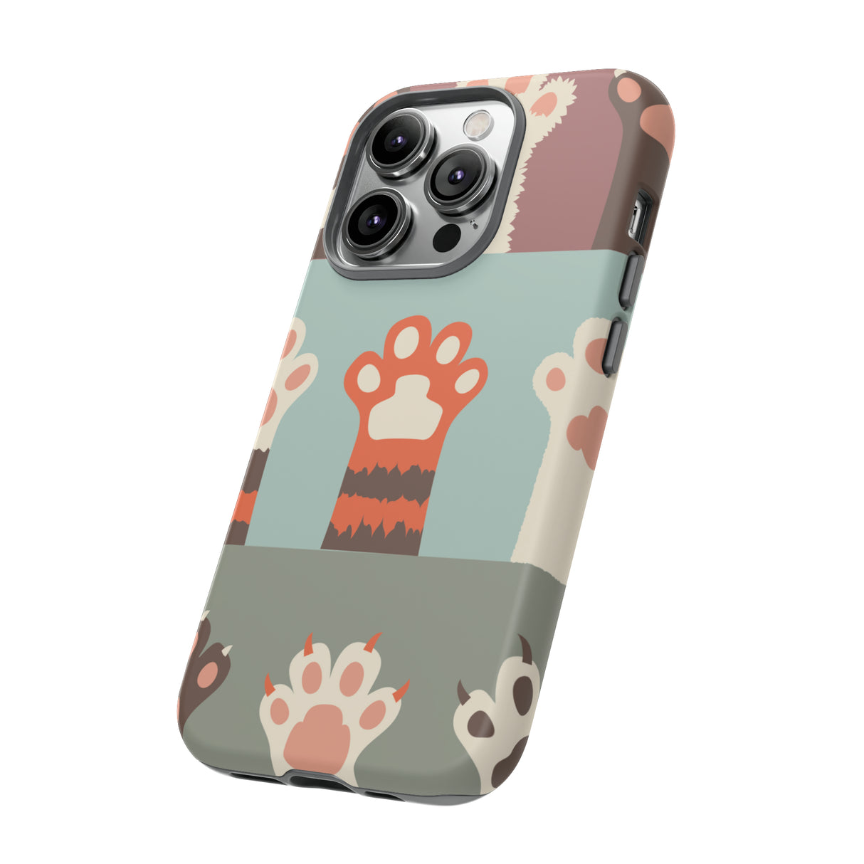 Vintage Cat Paw - Protective Phone Case