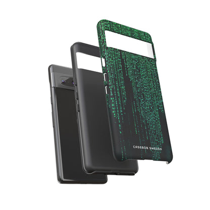 Matrix Gradient Flow Google Pixel 7 - Tough Phone Case