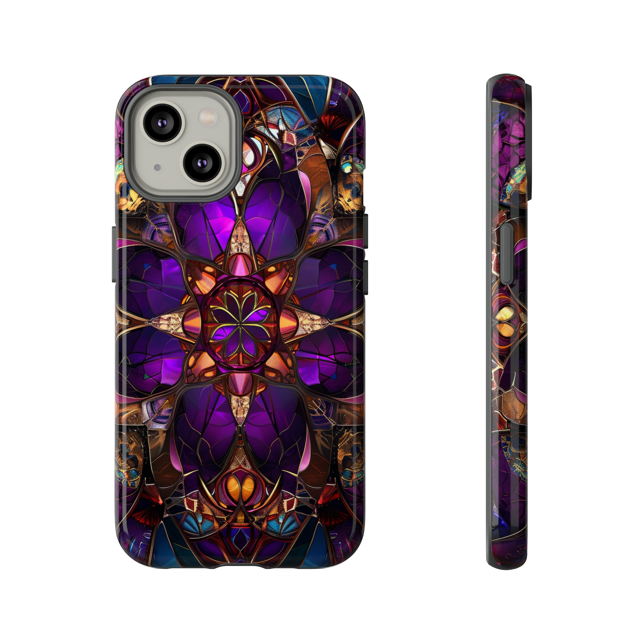 Stained Glass Gothic - Protective Phone Case