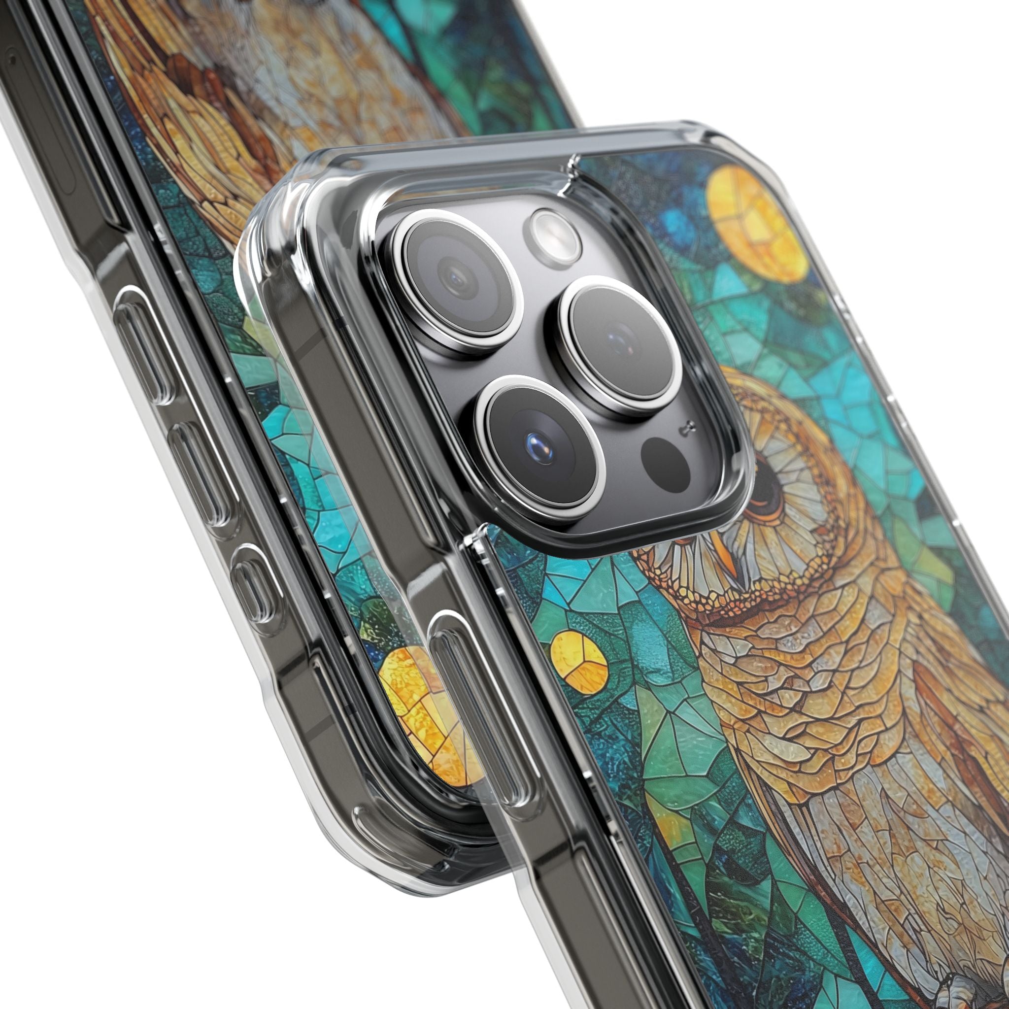 Celestial Owl Gaze iPhone Case - Impact
