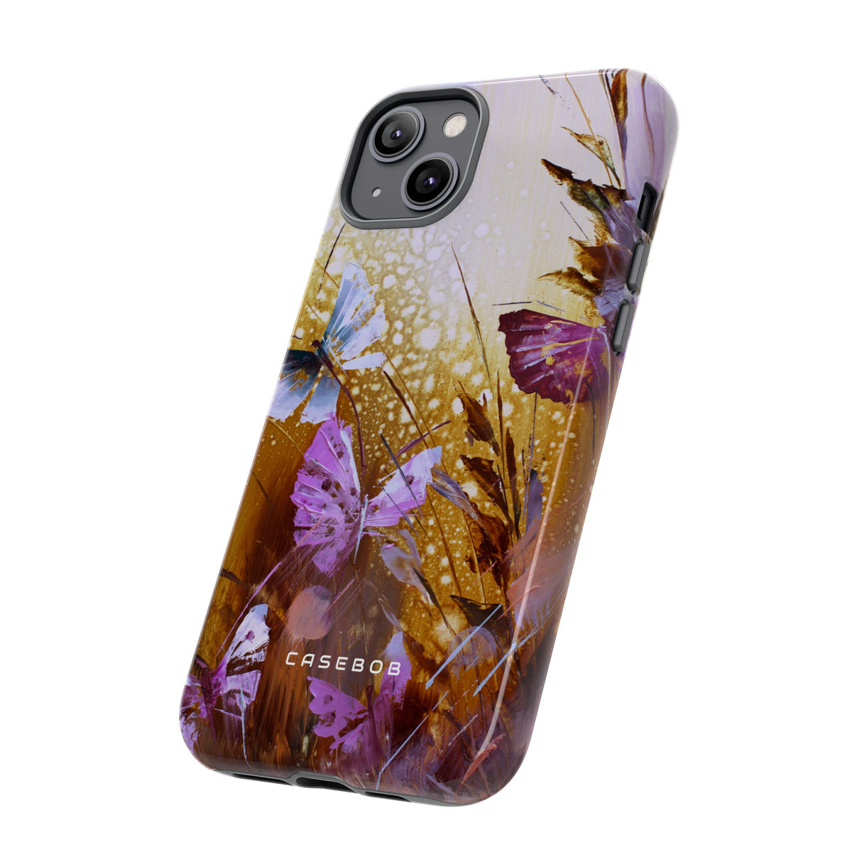 Butterflies Painting - Protective Phone Case