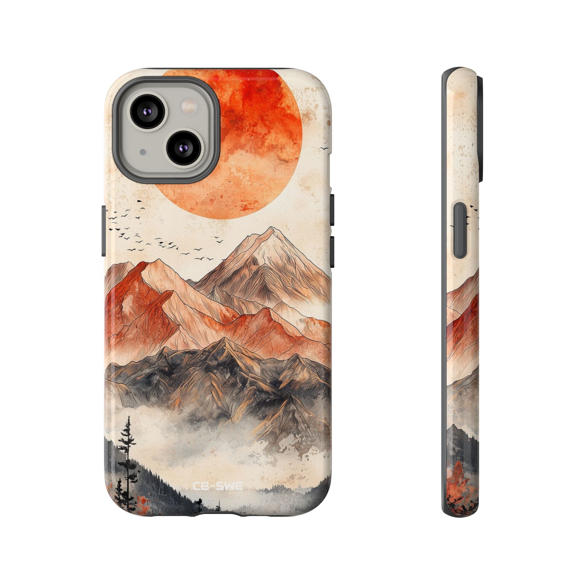 Mountains Greet Sun - iPhone Case
