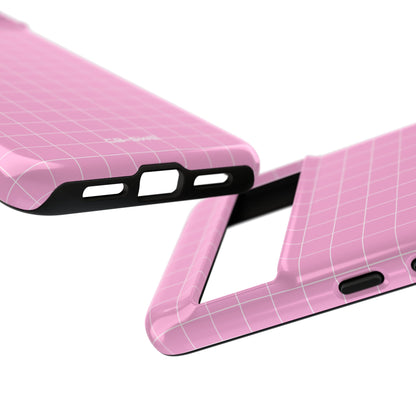 Pink Squares Align - Google Pixel Case