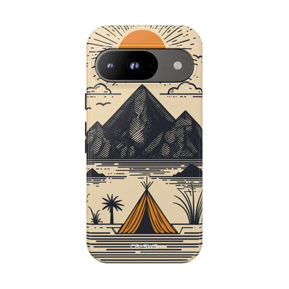 Golden Tent Awaits - Google Pixel Case