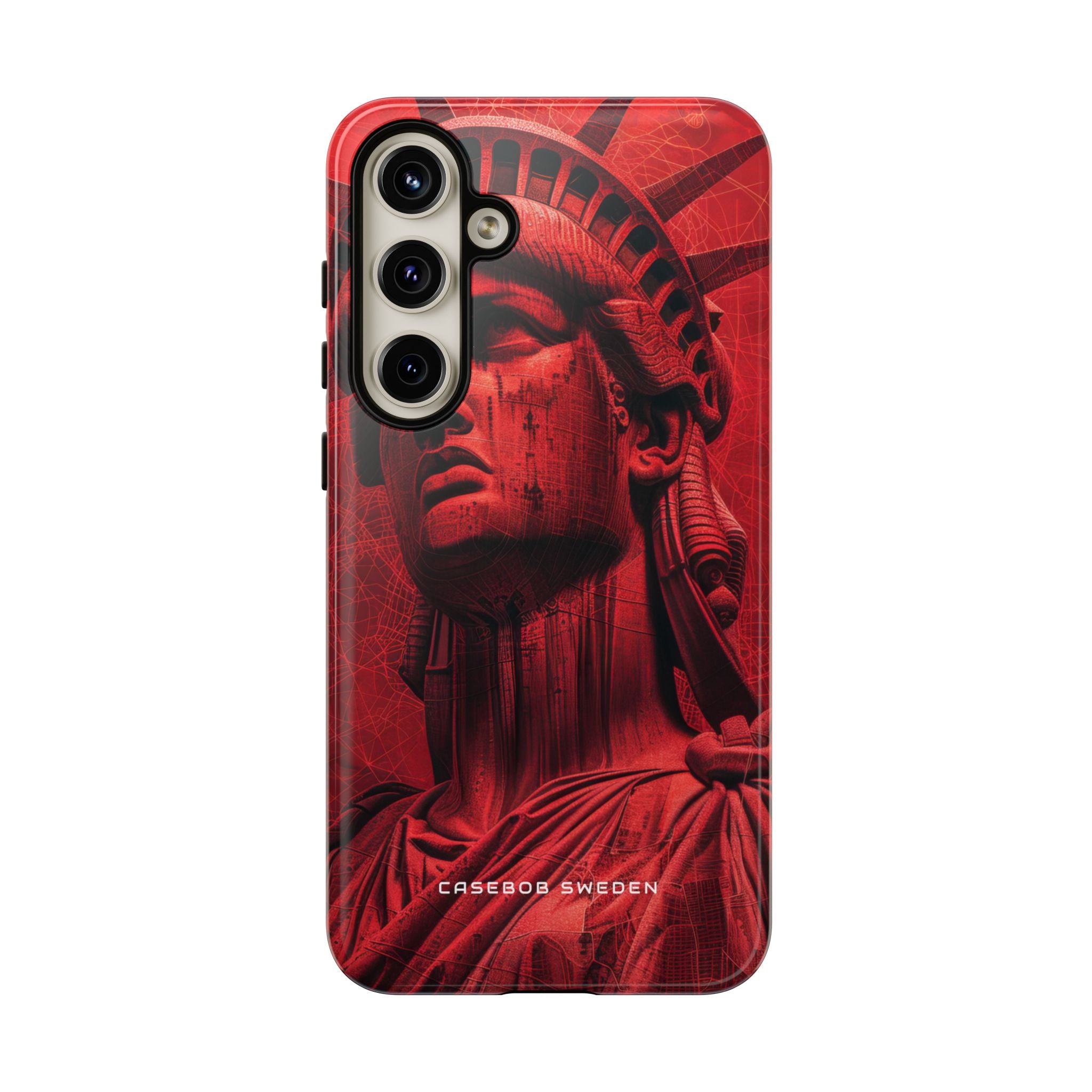 Zen Red Liberty Vision Samsung S24 - Tough Phone Case