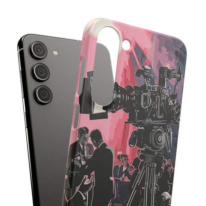 Retro Cinematic Spotlight Samsung S23 - Slim Phone Case