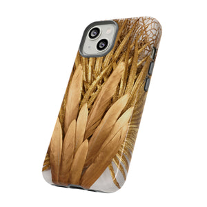 Gold Feather - Protective Phone Case