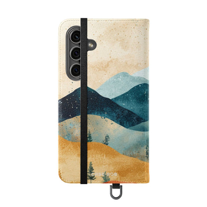 Blue Ridge Moon - Samsung S24 Case - Wallet