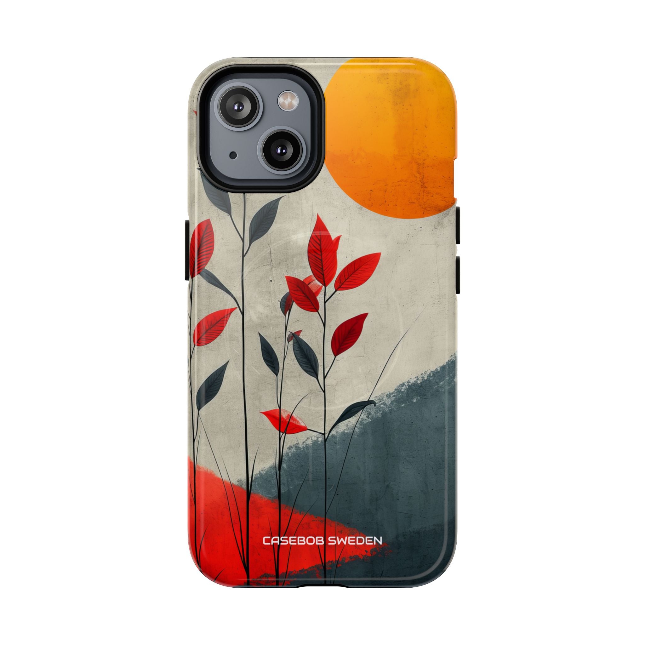 Gray Sunscape - Tough + MagSafe® iPhone 14 Phone Case