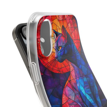 Celestial Cat iPhone 16 Plus Case - Soft