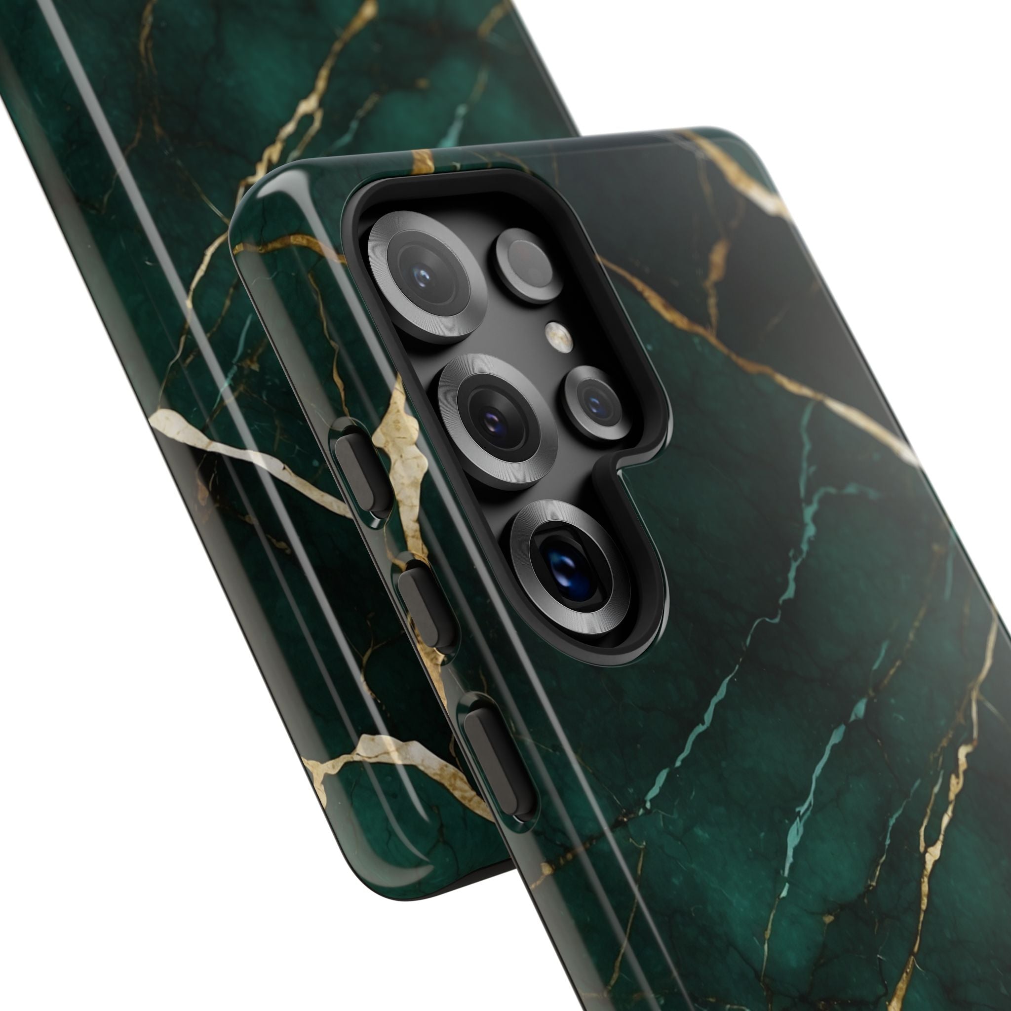Emerald Veins Flow - Samsung Case