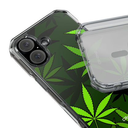 Green Leaf Symmetry iPhone Case - Impact