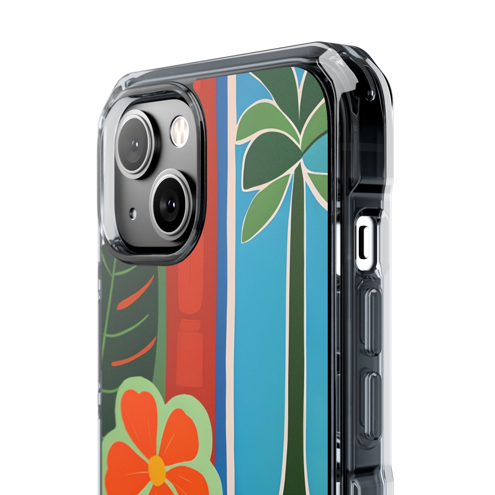 Tropical Geometry Harmony iPhone Case - Impact