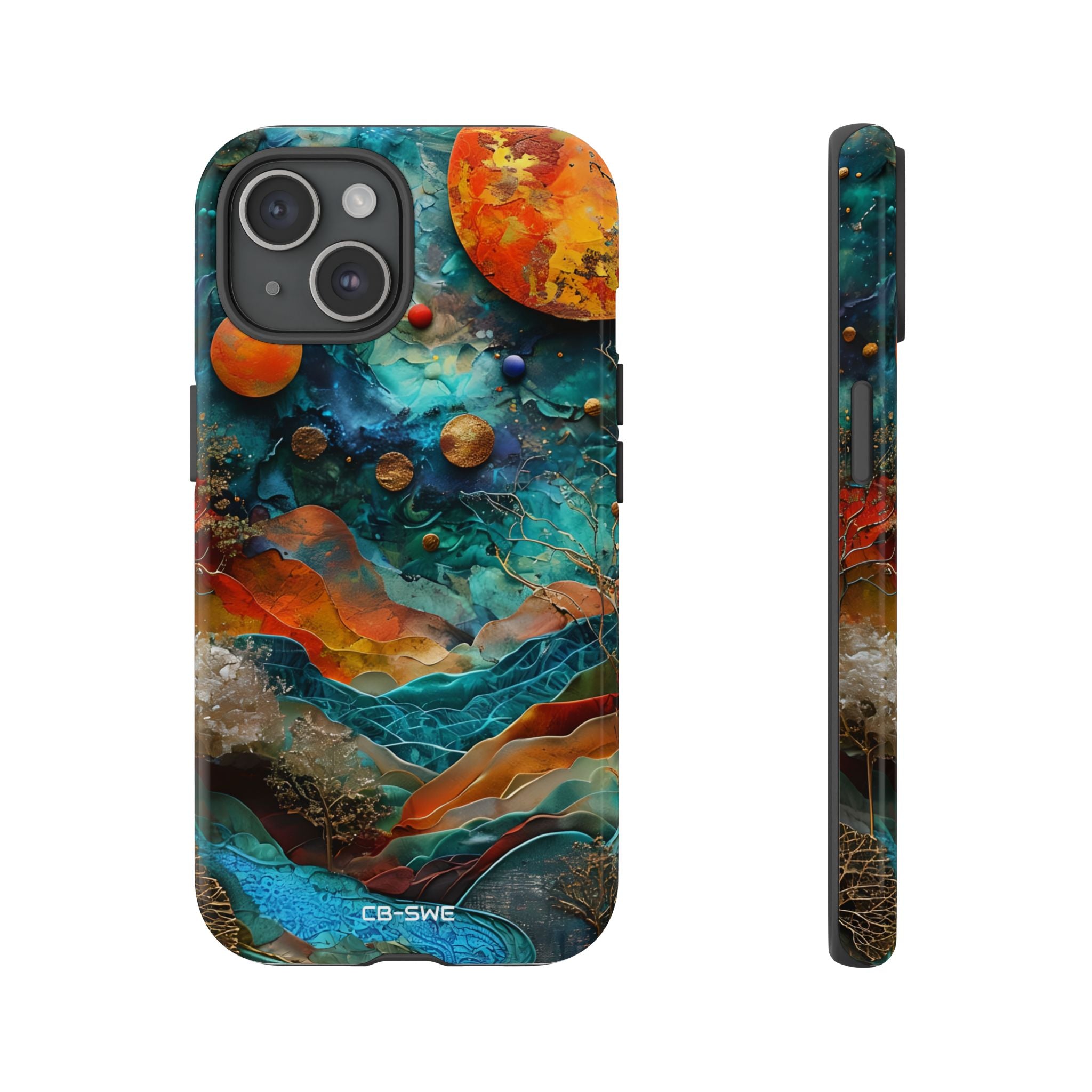 Celestial Wonders Unfold - iPhone Case