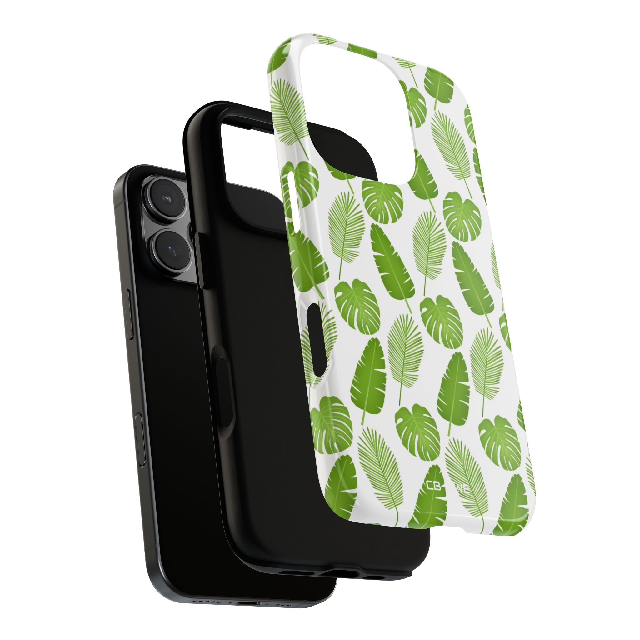 Tropical Leaf Harmony - iPhone Case
