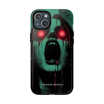 Haunting Glow of Gothic Eyes iPhone 15 | Tough+ Phone Case