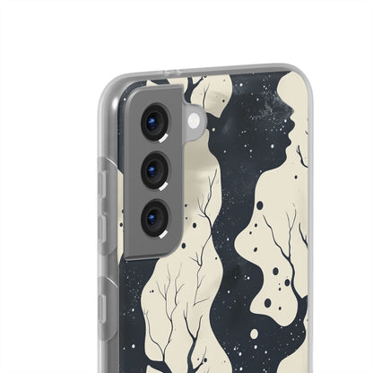 Organic Fluid Silhouettes with Cosmic Depth Samsung S21 - Flexi Phone Case