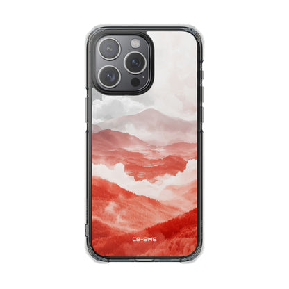 Mountain Flames Rise iPhone Case - Impact
