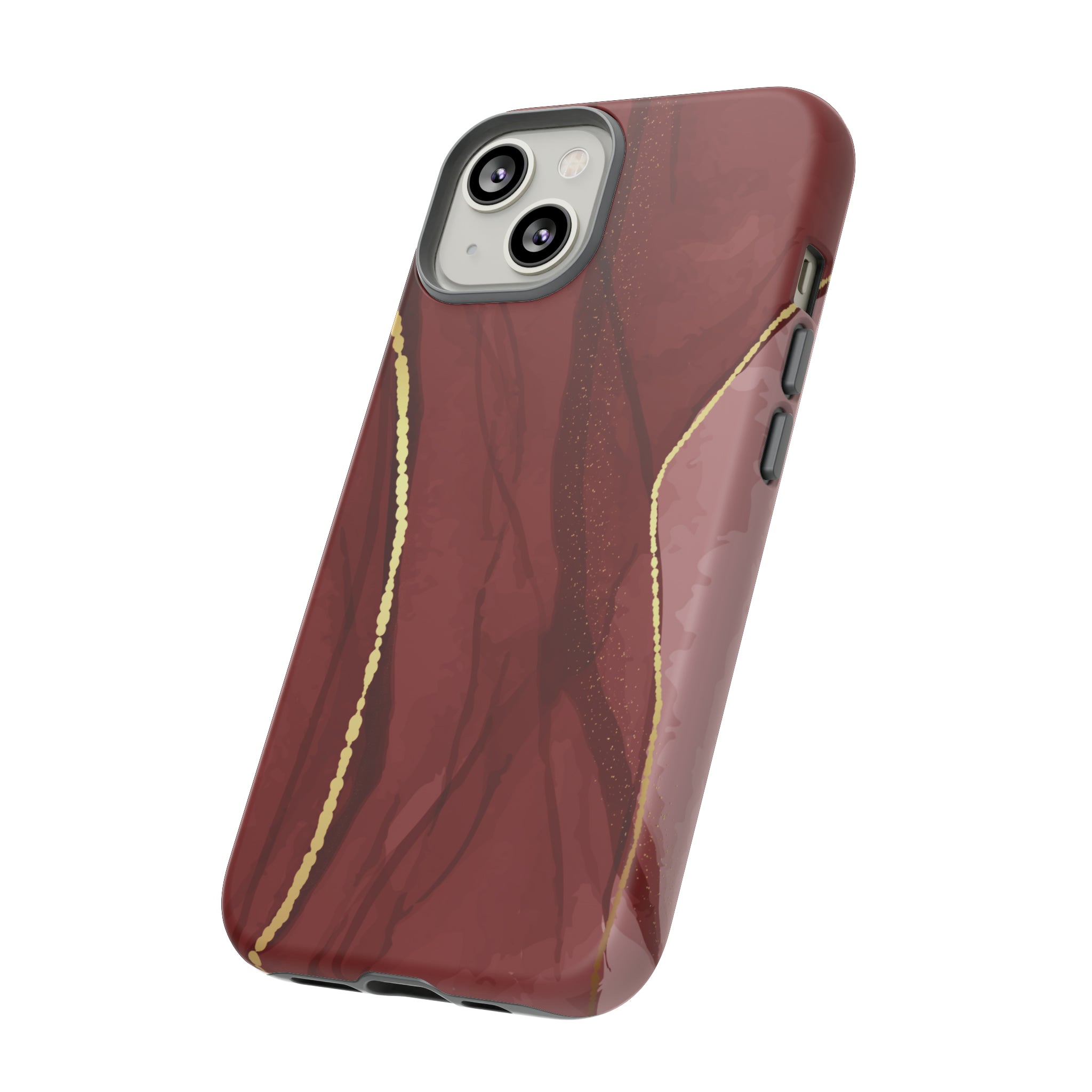 Dark Red - Protective Phone Case