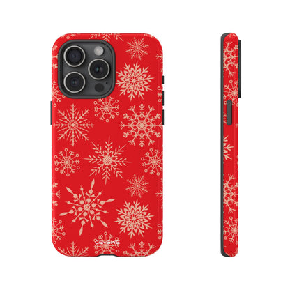 Snowflakes Dance Bright - iPhone Case