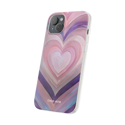 Radiant Heartbrush iPhone 15 Plus Case - Soft