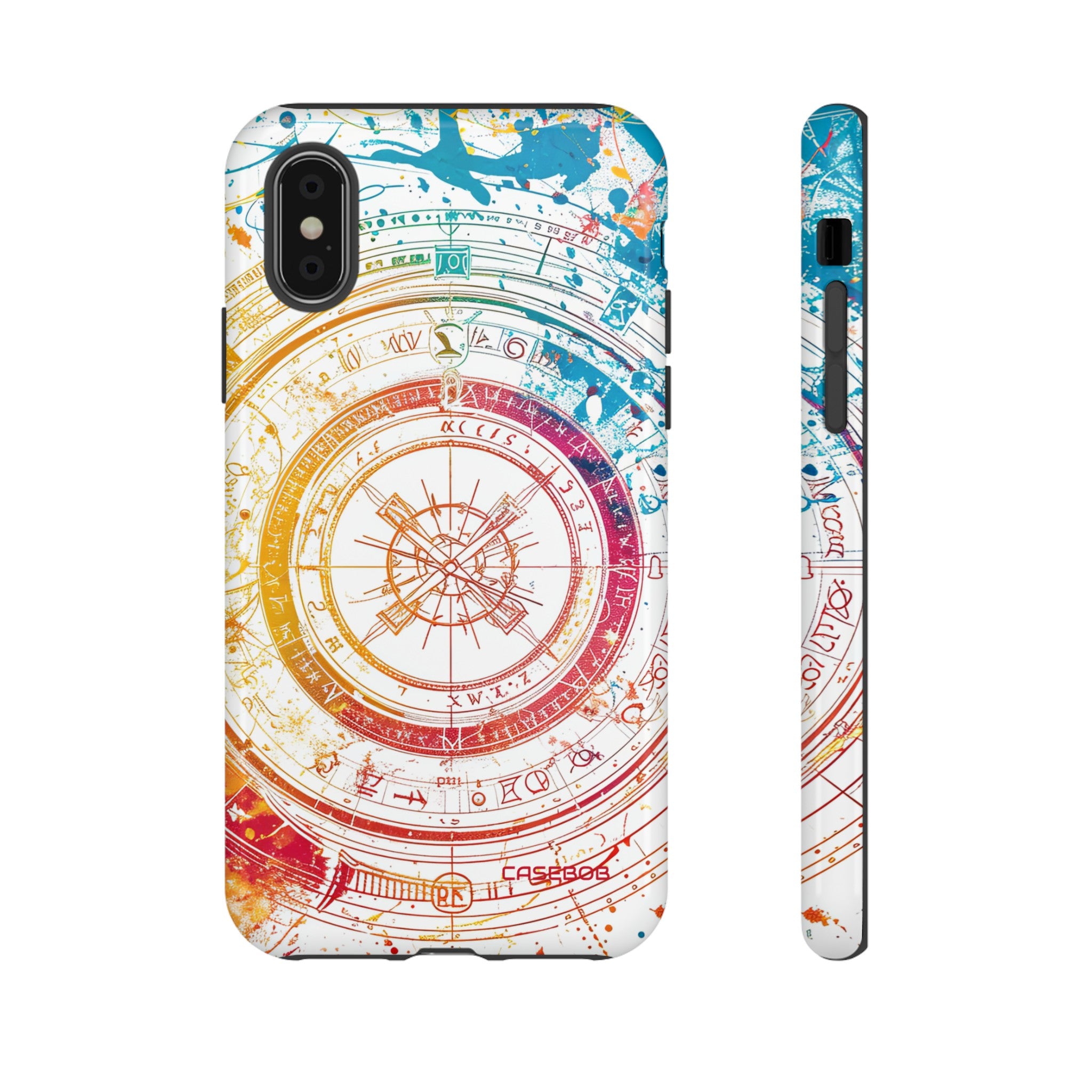 Astrological Wheel Wonders - Protective Phone Case