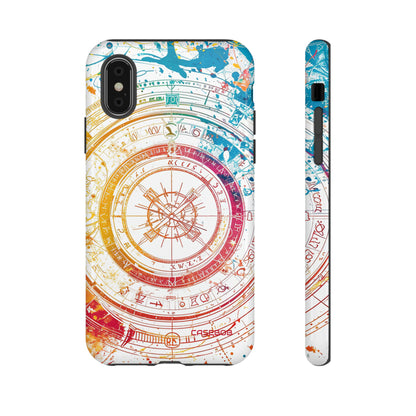 Astrological Wheel Wonders - Protective Phone Case