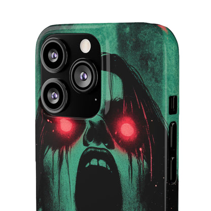 Haunting Glow of Gothic Eyes iPhone 13 - Slim Phone Case