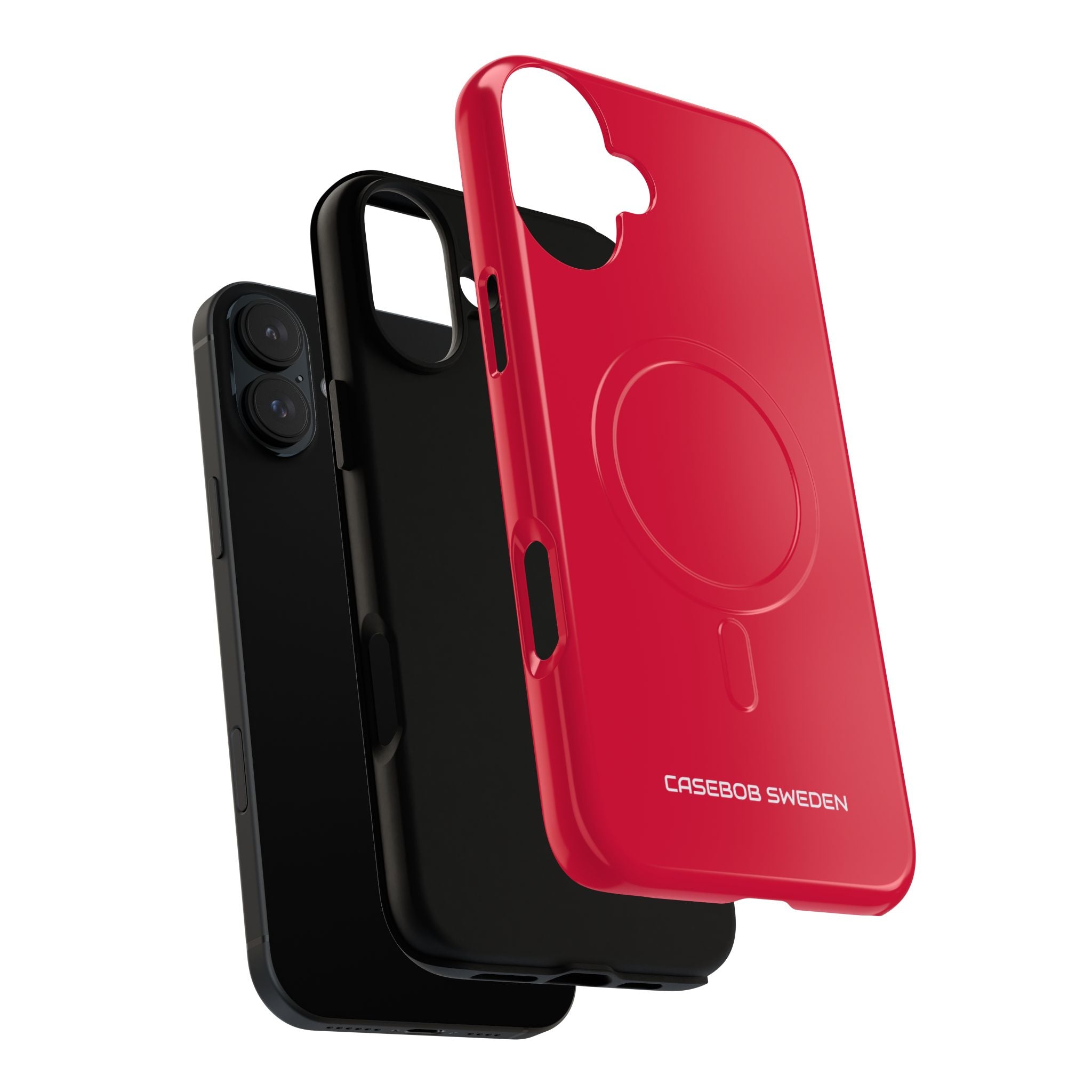 Crimson Red - Tough + MagSafe® iPhone 16 Phone Case