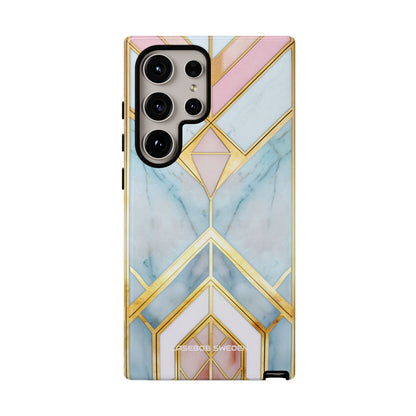 Gold Pink Art Deco - Tough Samsung S24 Phone Case