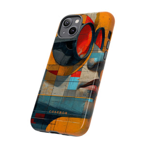 Cartoon Geometry Fusion - Protective Phone Case