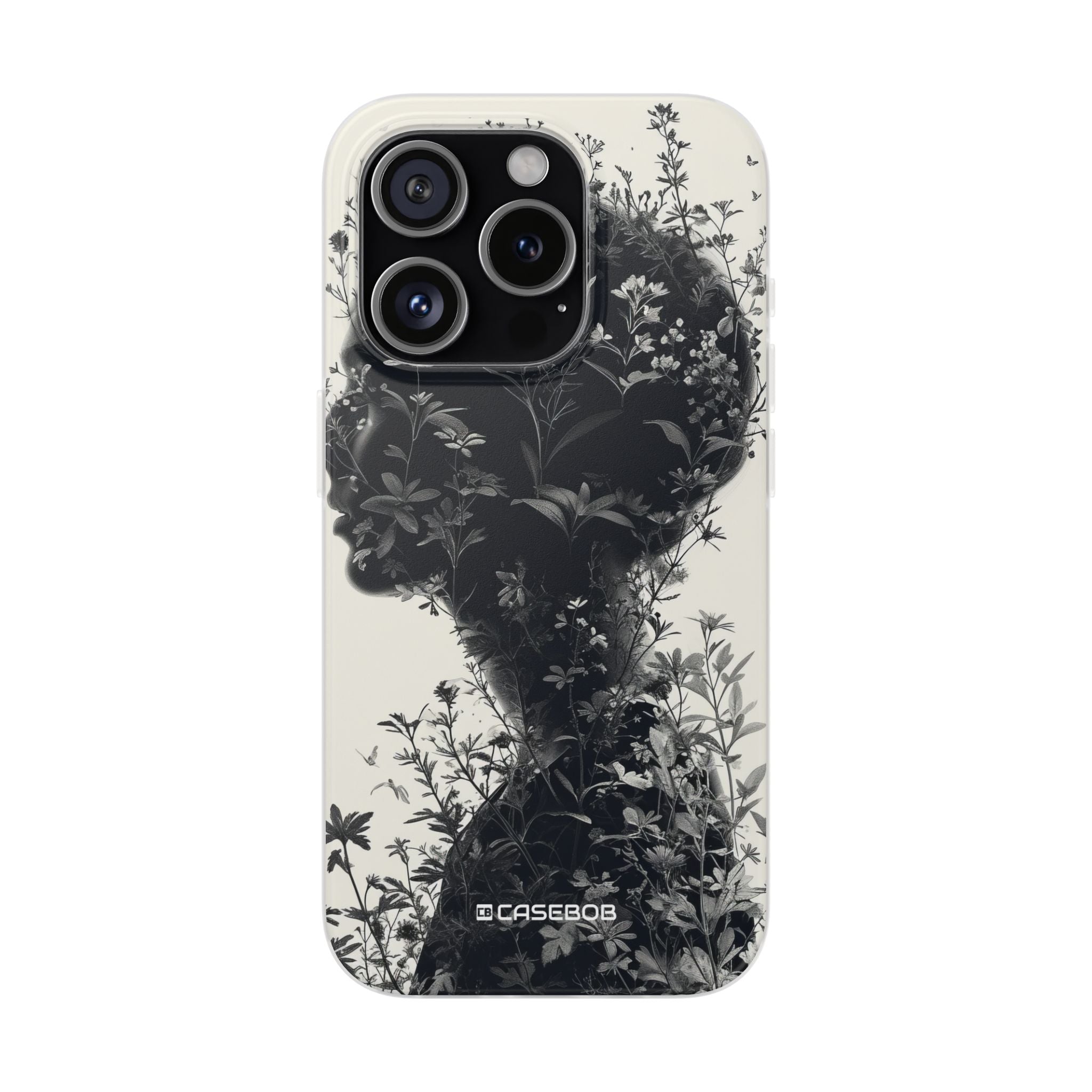 Botanical Silhouette Essence | Flexible Phone Case for iPhone